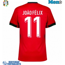 Portugal Joao Felix #11 Replica Home Shirt Euro 2024 Short Sleeve